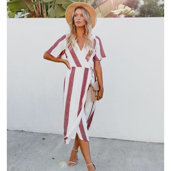 vici wrap dress
